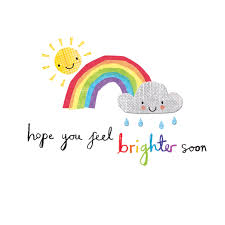 There are also coordinating printable gift wraps and three striped envelope liners that will fit into an a5 envelope. Brighter Days Get Well Soon Card Greetings Island Funny Get Well Cards Diy Cards Get Well Feel Better Cards