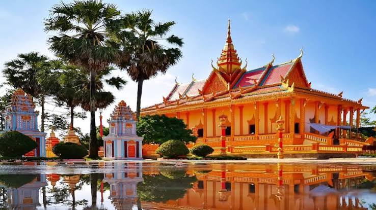 Chùa Xiêm Cán - Khám phá ngôi chùa đẹp nhất Bạc Liêu