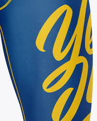 Download Compression Trousers Mockup Front View In Apparel Mockups On Yellow Images Object Mockups