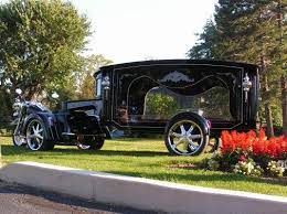 Harley Davison Hearse Visits Darksyde Darksyde Acres Hearse Harley Custom Motorcycles Bobber