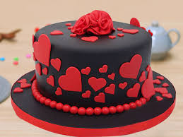 The birthday cake has become a staple of birthday celebrations around the world. Buy Love Party Cake Elegant Black Party Cake