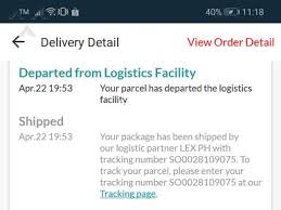All you need to do to track your ems is a worldwide postal express mail service, for documents and merchandise, provided by postal. Lazada Philippines Super Delayed Delivery Where Is My Order Aug 19 2020 Pissed Consumer
