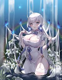 Because everything siren has lasers. Illustrious By The Lake Azur Lane Know Your Meme