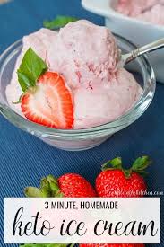Easy Homemade Strawberry Keto Ice Cream Recipe Couple In The Kitchen Recipe In 2020 Ice Cream Recipes Homemade Ice Cream Ingredients Keto Friendly Ice Cream