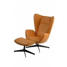 kebe sessel mit hocker meson orange leder gunstig bei segmuller sessel mit hocker sessel relaxsessel mit hocker