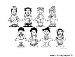 Diversity Multicultural Kids From The World Coloring Pages Children S Day Craft Coloring Pages Cute Coloring Pages