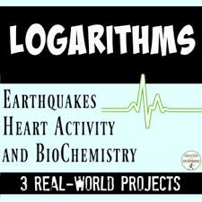 Bring Real World Applications To Logarithms With This Set Of 3 Ready To Use Projects Students Can Choose From Teaching Programs Math Courses High School Math