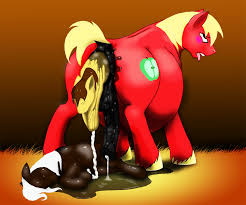 291788 - explicit, artist:0particle, big macintosh, earth pony, pony, g4,  ahegao, anal birth, anal orgasm, anus, balls, big pregintosh, birth,  birthing, cum, foal, magical gay spawn, male, male birth, male pregnancy,  nudity,