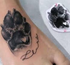 Man's best friend has finally found a fitting tribute. 80 Dog Paw Tattoos How To Get A Dog Paw Tattoo