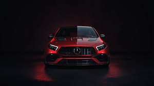 M Benz Amg A45s Black Series Widebody On Behance M Benz Amg Benz