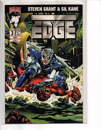 Notable titles under the malibu label included the men in black, ultraforce, night man and exiles. Malibu Comics Edge 3 Last Issue Gil Kane Steven Grant Hipcomic
