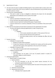 Section 3 of the trust companies act 1949 stipulates that any public company incorporated in malaysia may apply to the registrar of companies to be registered as a trust company subject to the. Chapter 2 Appointment Retirement Removal Of Trustees And Fiduciary Nature Of Trusteeship Ct Appointment Of Trustee The Rule Is That Any Person Capable Of Studocu