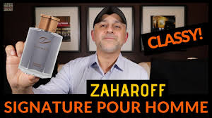 Zaharoff Signature Pour Homme Fragrance Review Youtube