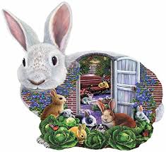 Easter jigsaw puzzles is perfect choice for jigsaw puzzle lovers. Garden Bunnies A 1000 Piece Jigsaw Puzzle By Sunsout Inc Buy Online In Angola At Angola Desertcart Com Productid 3276267