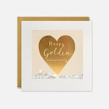 If you own a cricut machine you're in for a treat. Golden 50th Wedding Anniversary Cards Decorque Cards