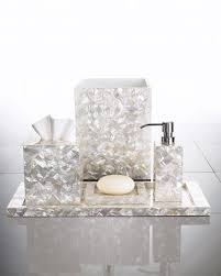 Choose from crystal, glass, ceramic & other materials. Every Girl Needs A Vanity Set Made Of Mother Of Pearl Bathroom Accessories Design Bathroom Accessories Luxury Vanity Accessories