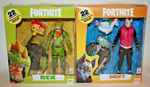Drift stands tall on a fortnite branded display base. Po Misb Mcfarlane Toys 7 Fortnite Drift Rex Toys Games Bricks Figurines On Carousell