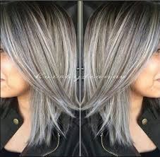 640 x 456 jpeg 50. Ash Brown And Titanium Gray Hair Highlights Blending Gray Hair Grey Hair Color