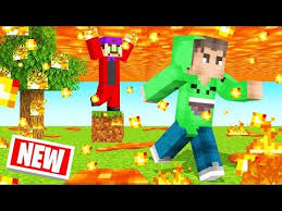 Minecraft But Lava Is Falling From The Sky Dangerous Youtube In 2021 Falling From The Sky Minecraft Jelly Games