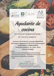 787 ofertas de trabajo de ayudante cocina creativa. Nueva Formacion Ayudante De Cocina Vegana Asociacion Para El Desarrollo Economico Y Social Rayuela