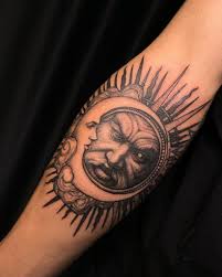 Half moon tattoo small moon tattoos sun tattoos flower tattoos dream tattoos element tattoo tattoo sonne stay wild moon child moon drawing. Top 35 Best Sun And Moon Tattoos 2021 Inspiration Guide