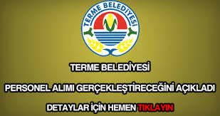 Terme Belediyesi Is Ilanlari Ve Is Basvurusu Formu 2020