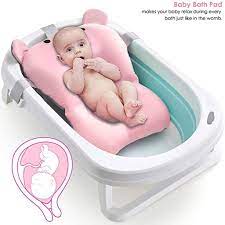 Included with the baby bathtub are a squeeze bottle so that you can spray your baby with water for some bath time fun, and a whale scoop for rinsing. Buy Infant Baby Bath Pad Foldable Seat Support Cushion Pads At Affordable Prices Free Shipping Real Reviews With Photos Joom