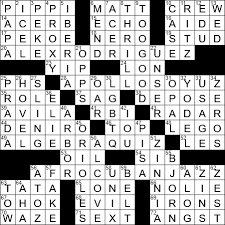 La Times Crossword 19 Nov 19 Tuesday Laxcrossword Com