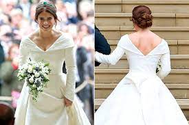 Her iconic hats), and her wedding dress by peter pilotto and christopher de vos on friday didn't disappoint. See Princess Eugenie S Wedding Dress People Com