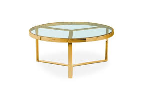 table basse prisma verre transparent et pieds or table basse table basse moderne table basse design