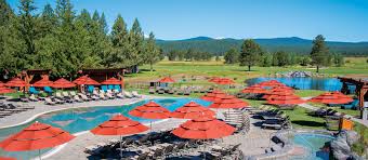 Caravan park/campground in sunriver with restaurant and outdoor pool. Sunriver Oregon Central Oregon Tourism Informaiton