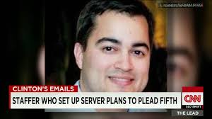 Aide who set up Clinton's email server pleads the fifth