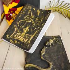 Make These Easy Harry Potter Spellbook Notebooks