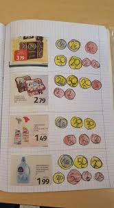 Counting Coins Activity For Kids Rechenhefte Mathe Unterrichten Matheunterricht
