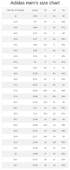 The comparison really has meaning when buying shoes from other places. Adidas Men S And Women S Size Chart Runrepeat
