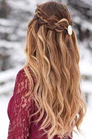 Divide your hair into two equal parts. 70 Amazing Braid Hairstyles For Party And Holidays Braided Hairstyles Party Hairstyles Diy Hairstyles