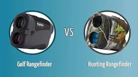 Image result for what is the difference between a hunting rangefinder and golf