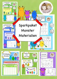 Xxl Monster Materialien Sparkpaket Ausmalbilder Rechenblatter Wurfeln Und Malen Stundenplan Karte Unterrichtsmaterial In Den Fachern Fachubergreifende In 2020 Ausmalen Stundenplan Ausmalbilder