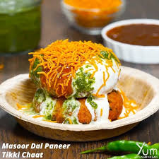 Yum On Instagram Masoor Dal Paneer Tikki Chaat Servings 2 3 Ingredients Orange Lentils 250 Grams Water 500 Milliliters Grated Boil Chaat Paneer Yum