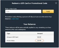 Amazon prime is a premium subscription service that has existed since 2005. Amazon Com Prime Video Credit As Reward