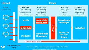 Lazarus & folkman's transactional model of stress & coping• transaction (interaction) occurs between a person & the environment• stress results from an imbalance between (a) demands & (b) resources• thus we become stressed when demands (pressure) exceeds our resources (our ability to cope & mediate stress)• thus the interpretation of the. Einmal Zu Oft Gedreht Mentor Fur Ein Erfulltes Leben