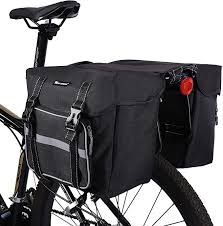 Icocopro Fahrrad Doppeltasche Double Bag Gepacktragertasche Satteltasche Seitentasche Wasserdicht Ipx4 Ultrakomfortabel 2 In 2020 Radtasche Satteltasche Fahrrad