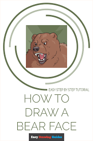 Add a few quick, short strokes within the shape of the ear for the fur. How To Draw A Bear Face Really Easy Drawing Tutorial