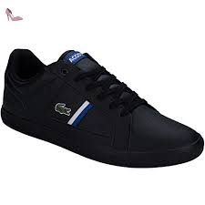 Lacoste Europa Tcl Baskets Pour Homme Bleu Bleu Noir Noir 6 Chaussures Lacoste Partner Chaussure Lacoste Chaussure Homme Mode Chaussures Pour Hommes