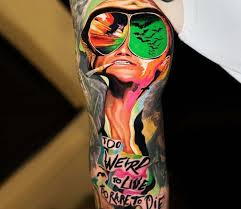 Fear And Loathing In Las Vegas Tattoo By Dave Paulo Post 26730 Vegas Tattoo Tattoos Sleeve Tattoos