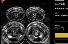 3-spoke alloy wheels for the CR-Z (16 "or 17") they exists ...