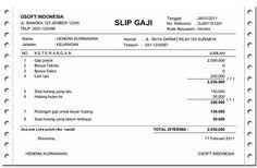 Nama dan logo perusahaan, sebagai identitas pemberi kerja sekaligus pembuat slip gaji itu. Adin Sanusi Adinsanusi Profile Pinterest