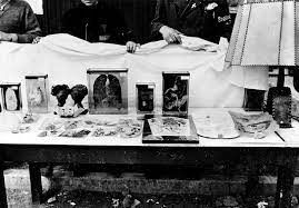 The canon of american serial killers, true crime, and their overflow into countless artistic media arguably began with ed gein. Nazi Souvenirs From Concentration Camp Harry S Truman