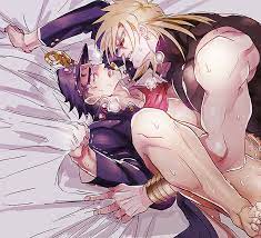 Yaoi pinup dio brando+kuujou joutarou