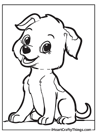 You can decorate all sorts of cute animals in this online coloring game. All New Puppy Coloring Pages I Heart Crafty Things